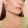 Pearl flower earrings by Carousel Jewels